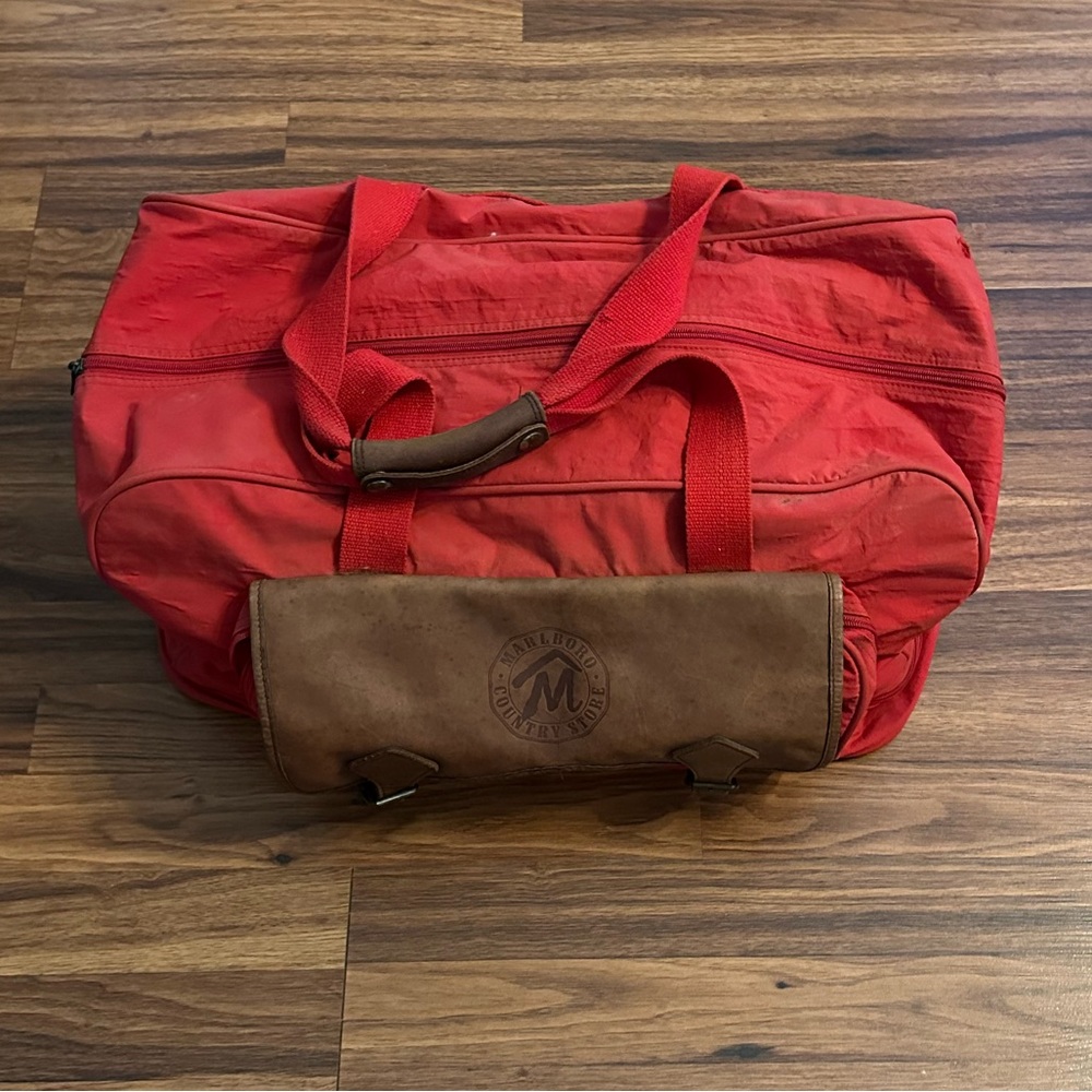 VTG 90’s Marlboro Country Store Duffel Bag